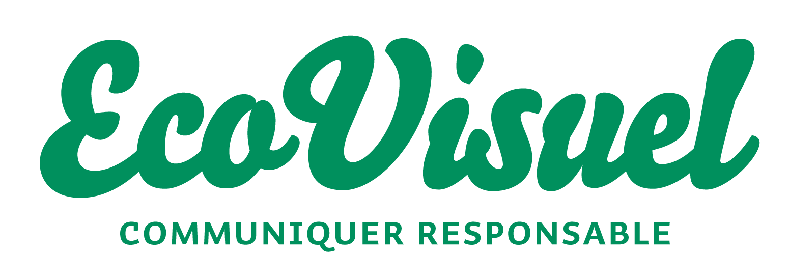 Logo EcoVisuel – Agence de communication responsable